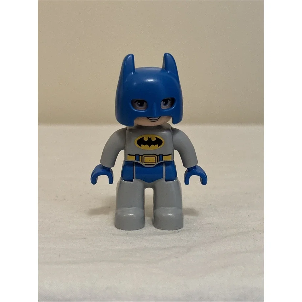 Batman Figure Lot 4pc Kenner Batcycle Imaginext Lego Duplo DC Comics